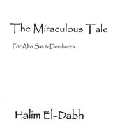 Score cover The Miraculous Tale