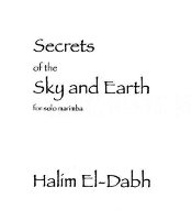 Score cover for Secrets of the Sky and the Earth